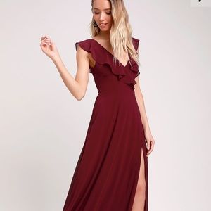 Lulus feel the rush backless dress sz small NWT